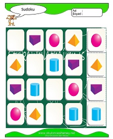 Sudoku Çocuk Bulmacaları